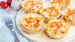 Mini Lasagna Cups: An Easy-To-Make Handheld Snack For Your Get-Togethers