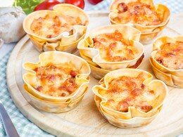 Mini Lasagna Cups: An Easy-To-Make Handheld Snack For Your Get-Togethers