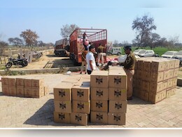 गाजर की आड़ में कर रहे थे तस्करी, 25 लाख की अवैध शराब हुई बरामद, तस्कर गिरफ्तार