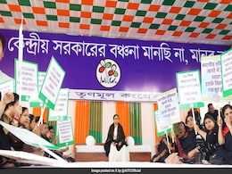 Mamata Banerjee's Sit-In Protest Over West Bengal's "Dues" From Centre Mamata Banerjee's Sit-In Protest Over West Bengal's "Dues" From Centre