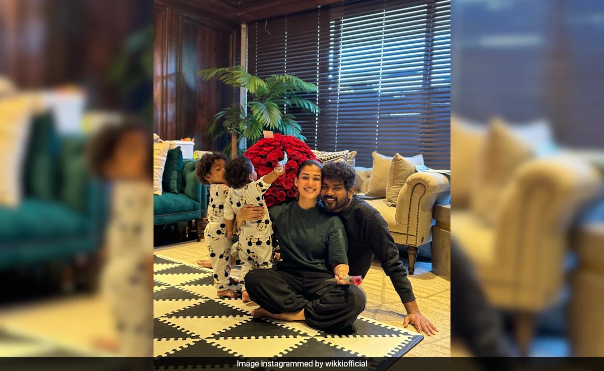 Valentine's Day 2024: Nayanthara-Vignesh Shivan's Album With Sons Uyir And Ulagam