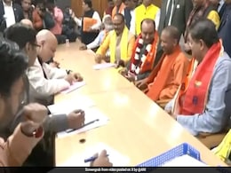 7 BJP Rajya Sabha Candidates File Nominations From UP 7 BJP Rajya Sabha Candidates File Nominations From UP