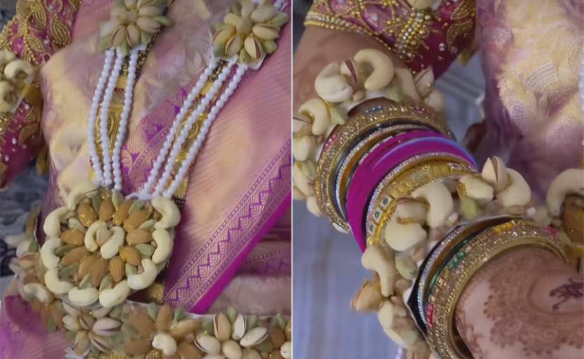Internet Finds Woman's Viral 'Dry Fruit Jewellery' Not Sweet, But Rather 'Nuts'
