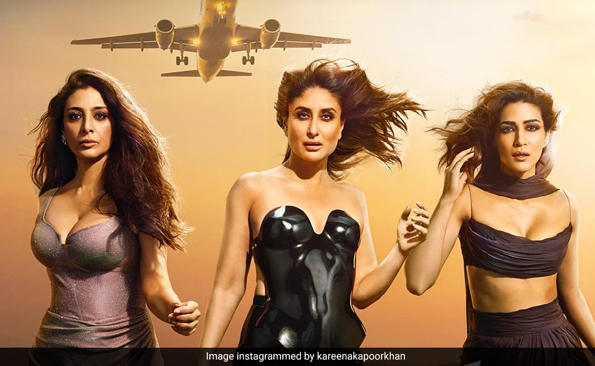 <i>Crew</i> New Posters: Kareena Kapoor, Tabu And Kriti Sanon's Glamorous Lookbook