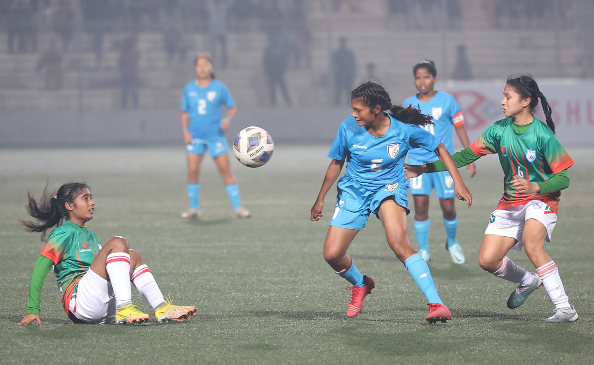 India Declared Joint Winners Of SAFF Women's U-19 Championships With Bangladesh After Winning Via Toss Of Coin