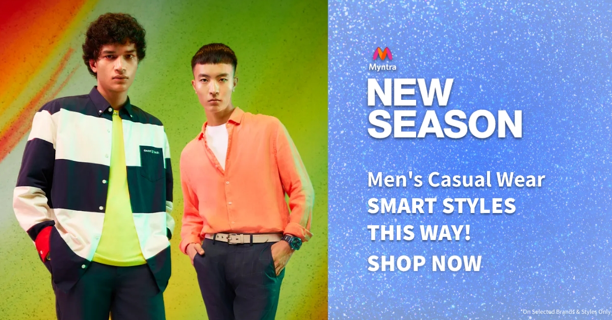 Score Over 40% Off On Stylish Mens Casuals From Allen Solly, Flying Machine, Roadster And More: Exclusive Offers On Myntra! Score Over 40% Off On Stylish Mens Casuals From Allen Solly, Flying Machine, Roadster And More: Exclusive Offers On Myntra!