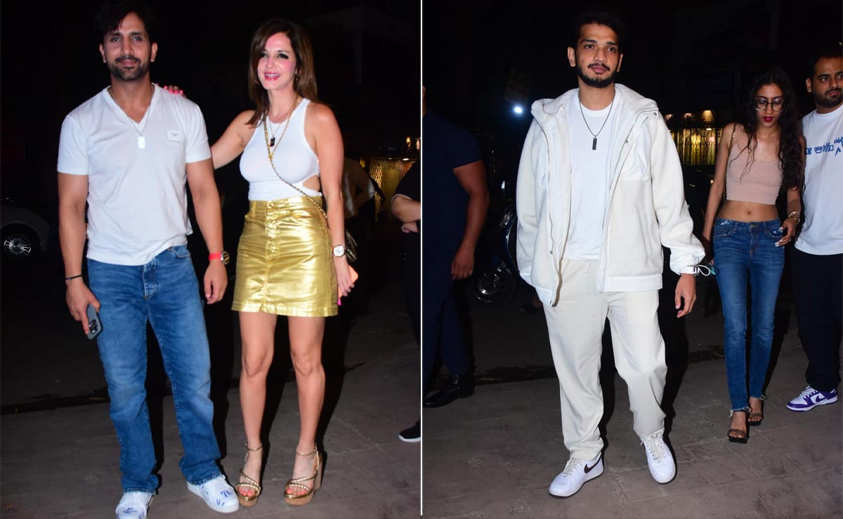 About Last Night's Party: Munawar Faruqui- Renee Sen, Sussanne Khan-Arslan Goni, Orry And Other Guests