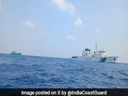 Indian Coast Guard Ship Vikram Rescues 11 Crew Members From Stranded Vessel Indian Coast Guard Ship Vikram Rescues 11 Crew Members From Stranded Vessel