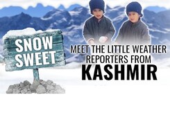 Snow Sweet: Meet The Little Weather Reporters From Kashmir Snow Sweet: Meet The Little Weather Reporters From Kashmir