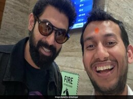 OYO's Ritesh Agarwal Bumps Into Rana Daggubati, Recommends Him For 'Shark Tank India' Role OYO's Ritesh Agarwal Bumps Into Rana Daggubati, Recommends Him For 'Shark Tank India' Role