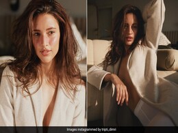 Triptii Dimri's Bare, Textured Skin Is The Best Accessory To Her Neutral Winter Outfit Triptii Dimri's Bare, Textured Skin Is The Best Accessory To Her Neutral Winter Outfit