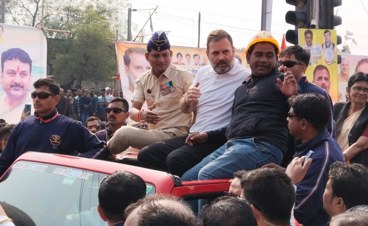 कोरबा पहुंची भारत जोड़ो न्याय यात्रा, रोजगार के मुद्दे पर केंद्र सरकार पर जमकर बरसे राहुल गांधी