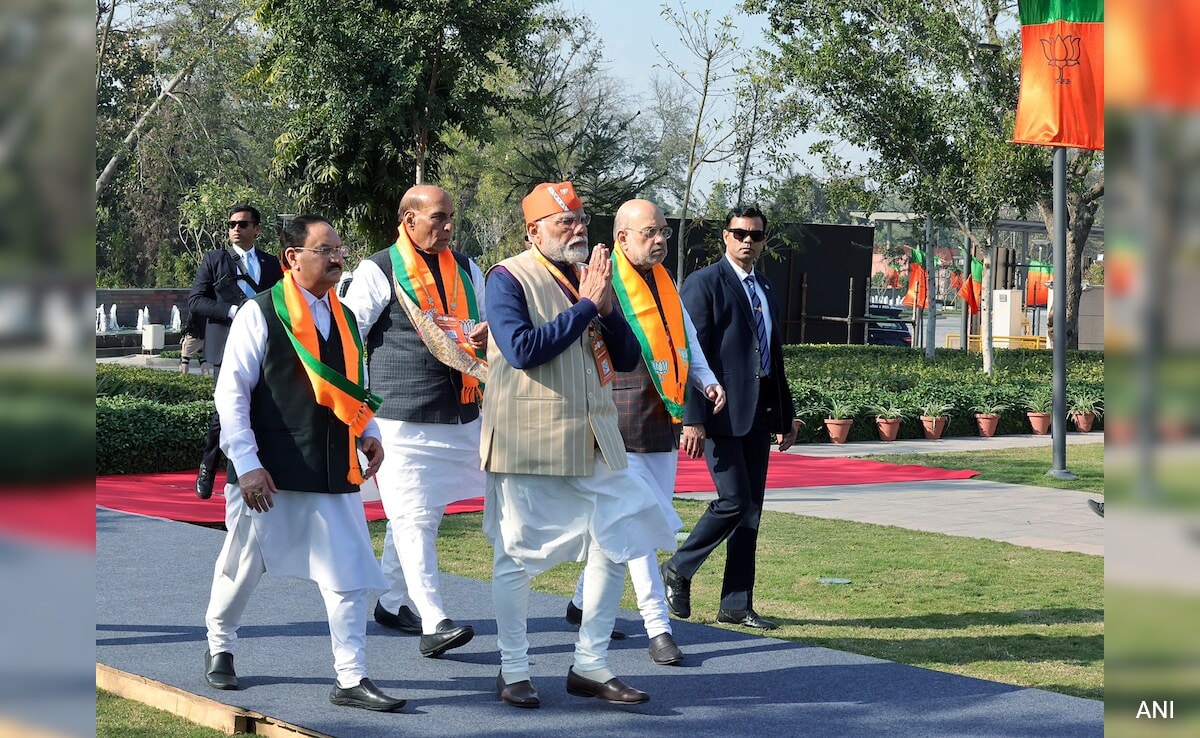 Eye On Lok Sabha Polls, What PM Modi Said At Key BJP Meet Eye On Lok Sabha Polls, What PM Modi Said At Key BJP Meet