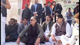 Jat Andolan: आरक्षण की मांग पर जाट समाज में दो फाड़, भरतपुर महापंचायत में बोले पूर्व कैबिनेट मंत्री- बंद हो महापड़ाव