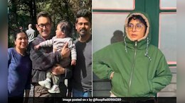 Aamir Khan With Ex-Wife Kiran Rao And Son Azad Spotted In Mussoorie