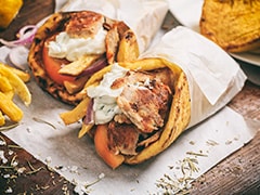 Cheesy Tandoori Chicken Wrap