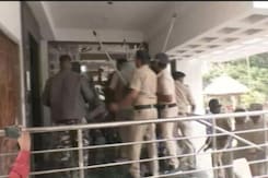 BJP Workers Clash With West Bengal Cops On Way To Sandeshkhali, MP In Hospital BJP Workers Clash With West Bengal Cops On Way To Sandeshkhali, MP In Hospital