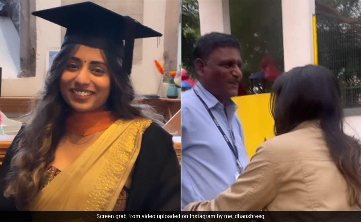 "My Lifeguard": Security Guard's Daughter Graduates From UK College, Celebrities React