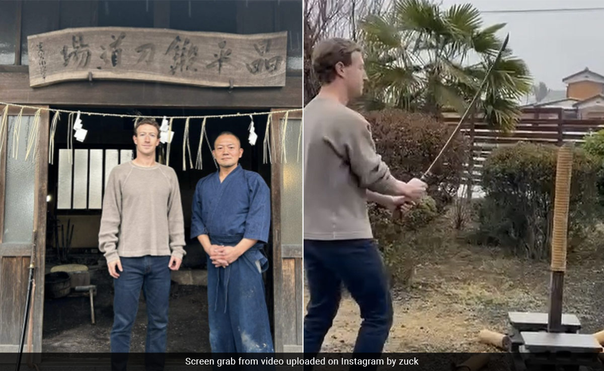 Japanese Swords, Headsets In Mark Zuckerberg's Mini-Asia Tour
