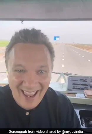 "Best Roads": Foreign Tourist Praises India's Road Network, Government Shares Video