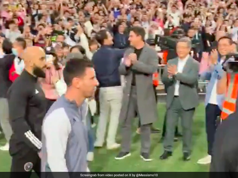 Watch: Lionel Messi Mania Hits Hong Kong, Thousands Attend Football Icon's Training Session