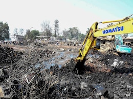 Day After Blast At Cracker Factory Killed 11, Madhya Pradesh Transfers Collector, Senior Cop Day After Blast At Cracker Factory Killed 11, Madhya Pradesh Transfers Collector, Senior Cop