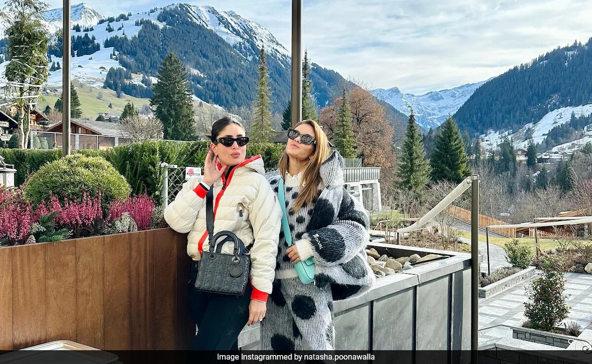 Kareena Kapoor And Natasha Poonawalla In Gstaad. Cue - <i>What A Wonderful World</i>