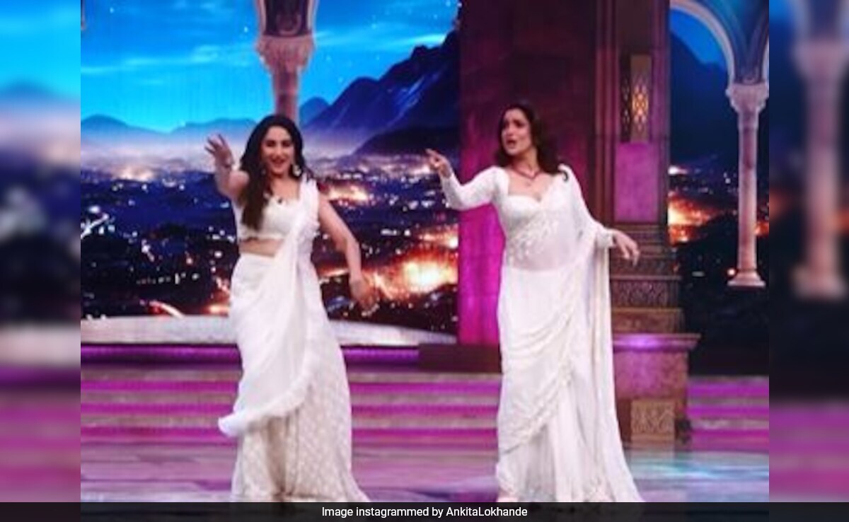 When Ankita Lokhande Danced To <i>Ek Do Teen</i> With Madhuri Dixit Herself