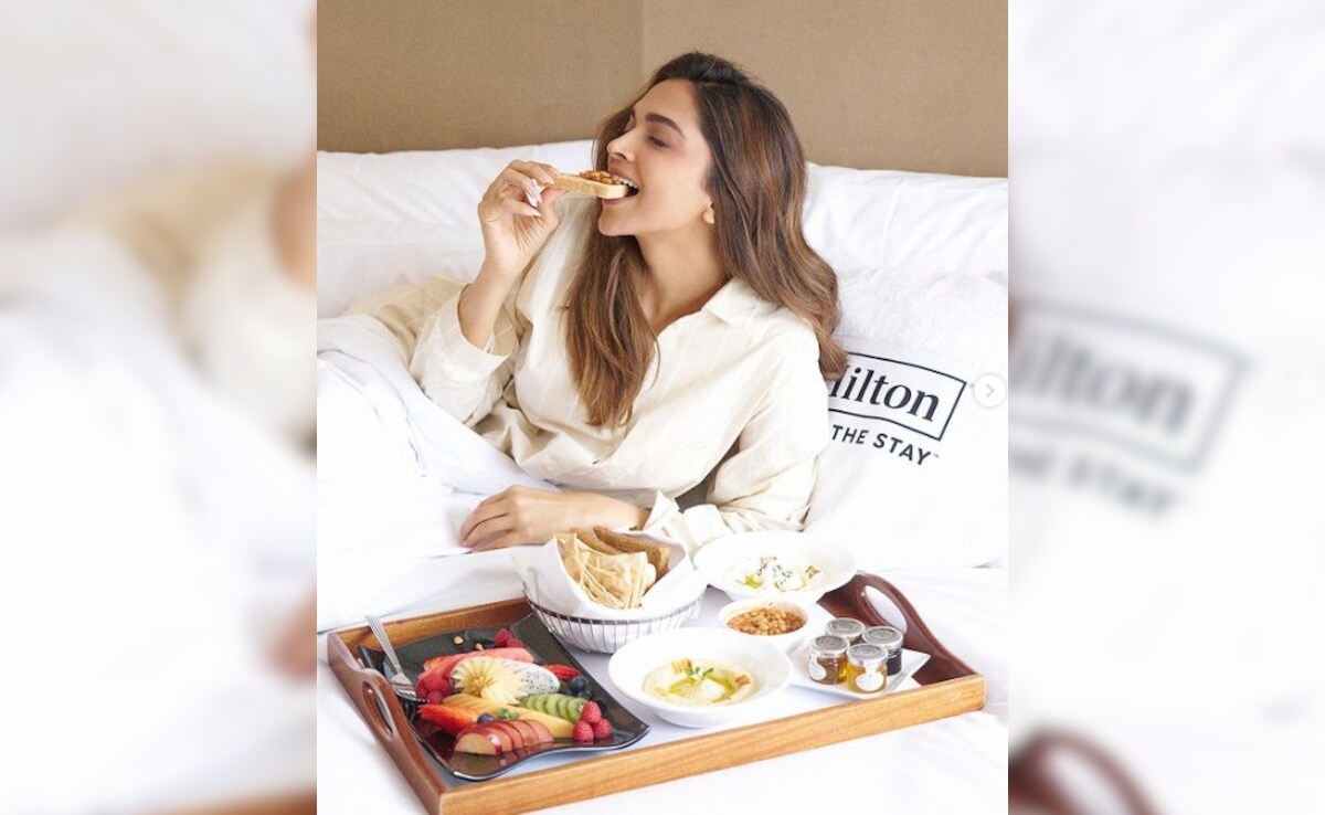 Deepika Padukone's Breakfast In Bed - A Photo Series