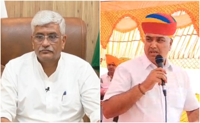 जोधपुर में गजेंद्र सिंह शेखावत का विरोध, BJP कार्यकर्ताओं की गिरफ्तारी पर विधायक बाबू सिंह राठौड़ ने खोला मोर्चा, CM तक पहुंचा मामला जोधपुर में गजेंद्र सिंह शेखावत का विरोध, BJP कार्यकर्ताओं की गिरफ्तारी पर विधायक बाबू सिंह राठौड़ ने खोला मोर्चा, CM तक पहुंचा मामला