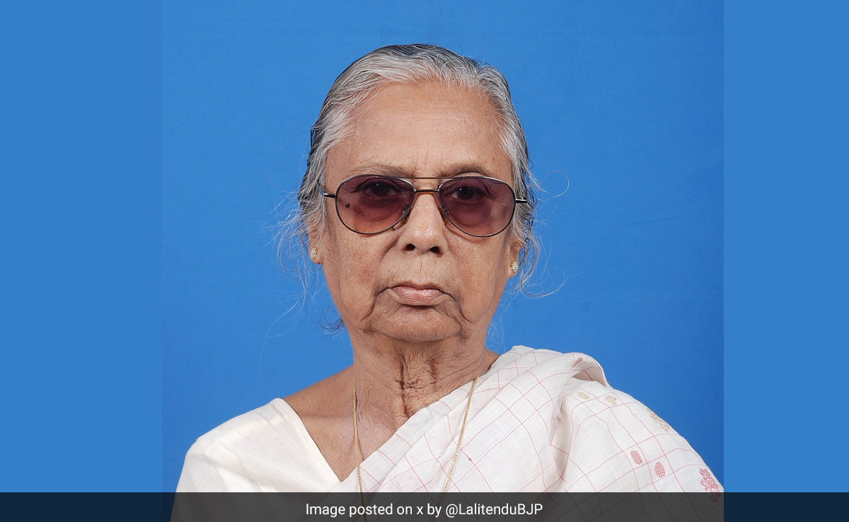 V Sugnana Kumari Deo, 10-Time Odisha MLA, Dies Aged 87