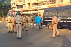 Stones Thrown At Ex-MP's Car In Maharashtra As BJP, Thackeray Sena Clash Stones Thrown At Ex-MP's Car In Maharashtra As BJP, Thackeray Sena Clash