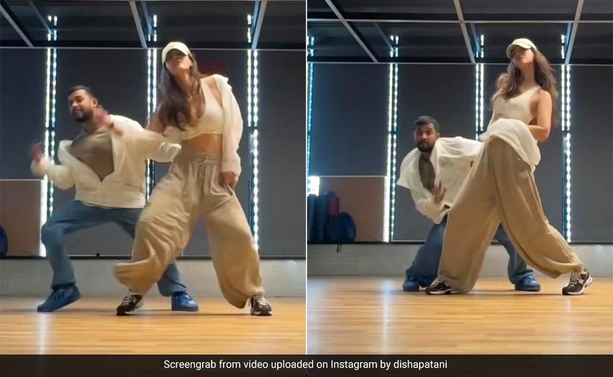 Sometimes It Takes Just A White Bralette And Beige Cargos To Make Disha Patani Groove