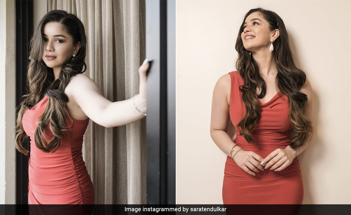Red Is The Colour Of Love As Was Sara Tendulkar's Lovely Valentine's Day Dress