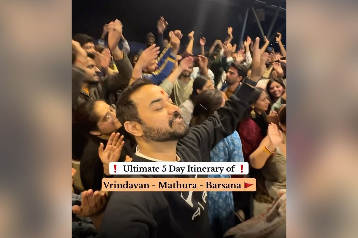 Embark on a Spiritual Journey: Sumit Singh Gandhi's 5-Day Holi Itinerary to Vrindavan, Mathura, and Barsana