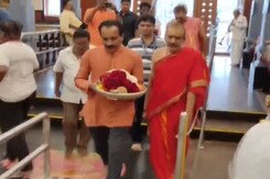 ISRO Chief Visits Temple Ahead Of Satellite Launch ISRO Chief Visits Temple Ahead Of Satellite Launch