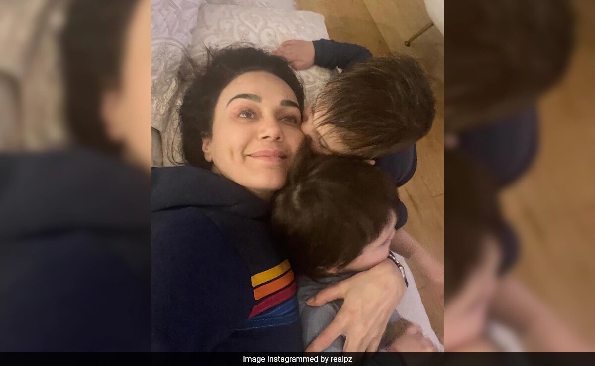 A Glimpse Of Preity Zinta's "Lazy Afternoon" With Kids Gia And Jai