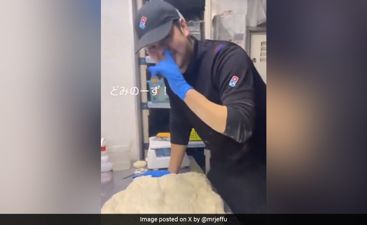 Domino's Japan Employee Touches Pizza Dough After Picking Nose, Company Apologises