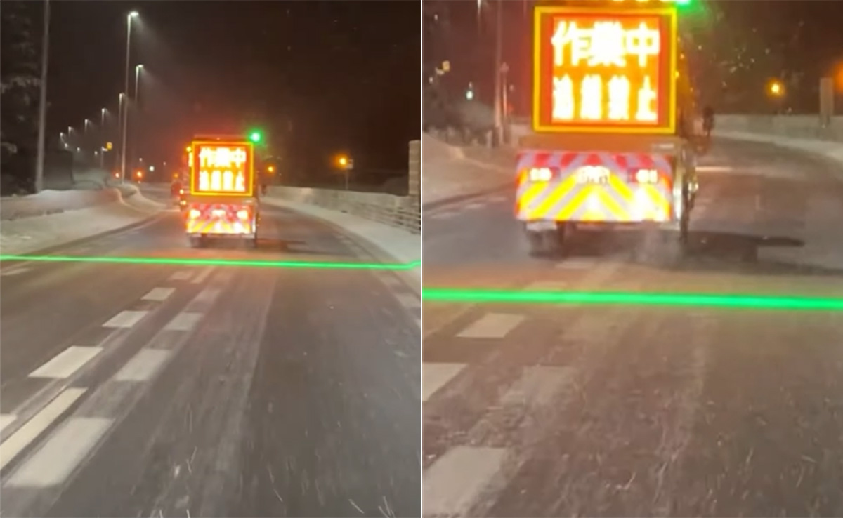 दुर्घटना से बचने के लिए ट्रक ड्राइवर ने निकाली अनोखी तरकीब, फैन हुई दुनिया, लोग कर रहे हैं तारीफ