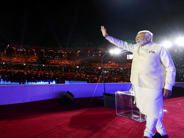PM's Diaspora Outreach At Grand 'Ahlan Modi' Event In UAE