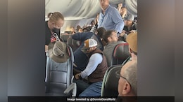 American Airlines Passengers Duct-Tape Man Who Tried To Open Plane Door Mid-Air