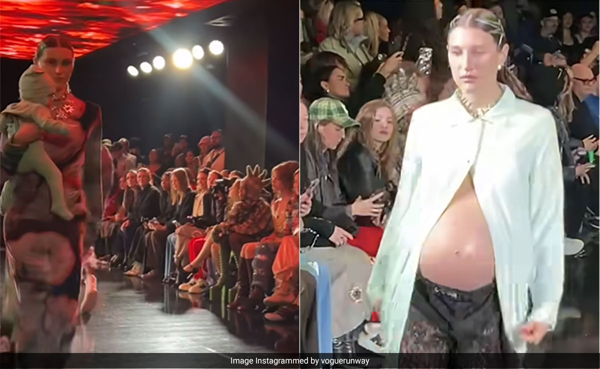 A Pregnant Model, Baby And Fierce Feminine Energy; This NYFW Fashion Show Had It All
