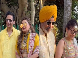 Rakul Preet Singh and Jackky Bhagnani Wedding: दुल्हन रकुल के पापा ने पीली पग में दिखाया स्वैग तो दूल्हे जैकी की बहन और पापा भी नहीं रहे पीछे Rakul Preet Singh and Jackky Bhagnani Wedding: दुल्हन रकुल के पापा ने पीली पग में दिखाया स्वैग तो दूल्हे जैकी की बहन और पापा भी नहीं रहे पीछे