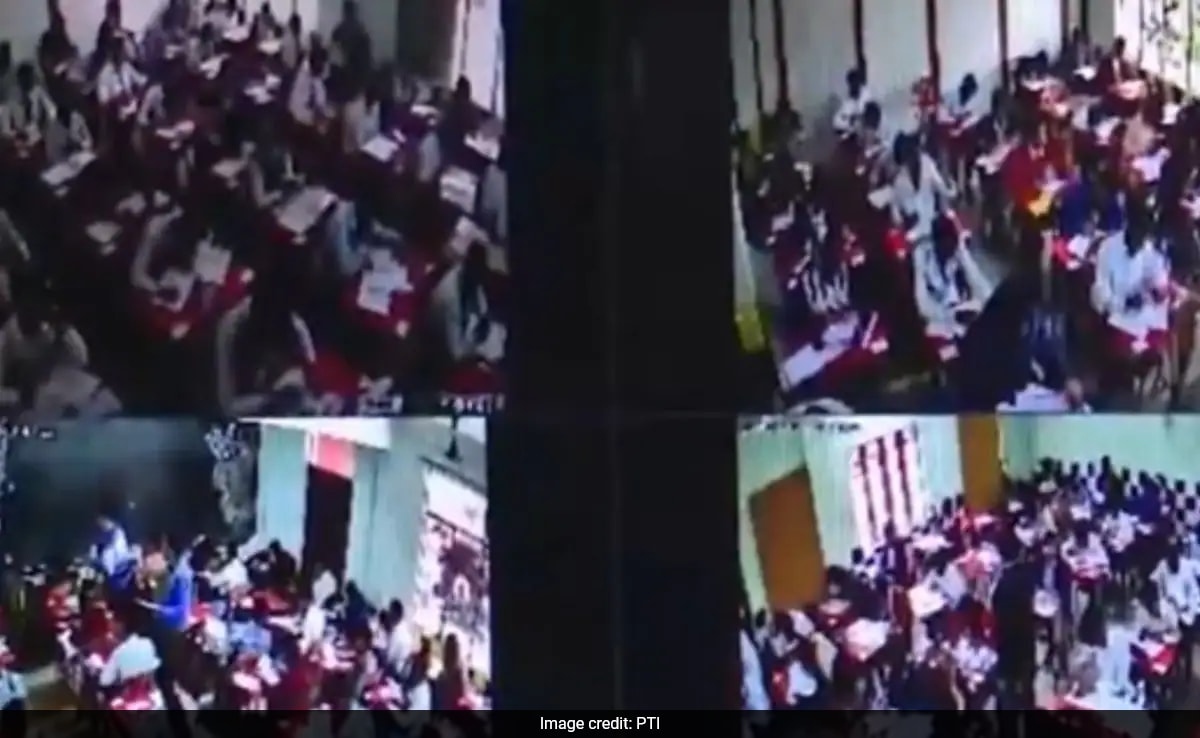 UP Board Exams 2024 Underway Amid Strict Vigil, 55 Lakh Students Appearing - Vimarsana News