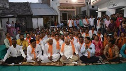 Gujarat Chief Minister Stays Overnight At Village As Part Of BJP's 'Gaon Chalo' Campaign