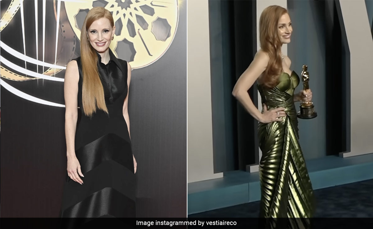 Jessica Chastain Is Selling A Closet Full Of Her Iconic Red Carpet Outfits. Here's How You Can Get One.