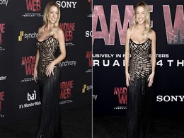 It's A Web Of An Oscar De La Renta Gown And Sydney Sweeney Is Happily Caught In It It's A Web Of An Oscar De La Renta Gown And Sydney Sweeney Is Happily Caught In It