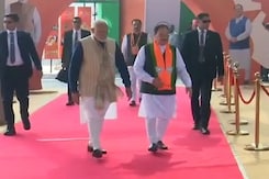 PM Modi Attends BJP's 'Vikas Yatra' Exhibition; Ram Temple, G20 Showcased PM Modi Attends BJP's 'Vikas Yatra' Exhibition; Ram Temple, G20 Showcased