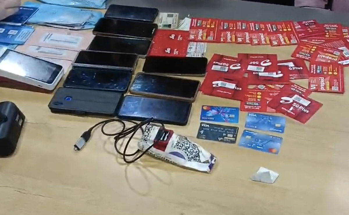 सेक्सटॉर्शन के मामले में पुलिस को मिली सफलता, ब्लैकमेलिंग करने वाले गिरोह के 6 सदस्यों को किया गिरफ्तार