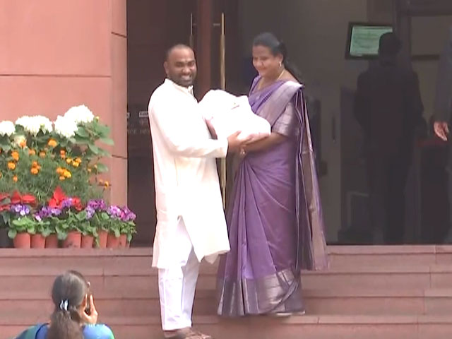 Andhra MP Brings Her Baby To Parliament, Seeks PM Modi's Blessings